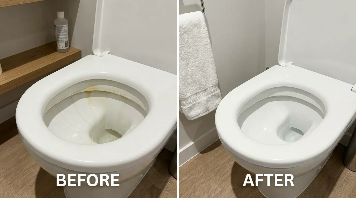 Prima/Dopo: WC di una casa vacanza